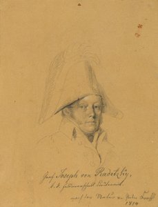 Conde Joseph von Radetzky de Johann Peter Krafft