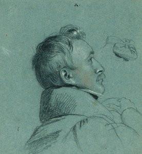 Estudio principal para "Regreso del emperador Franz de Pressburg"