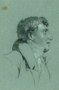 Estudio principal para "Regreso del emperador Franz de Pressburg"