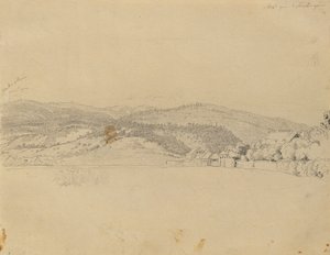 paisaje cerca de Baden de Johann Peter Krafft