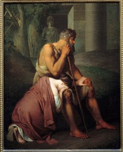 Edipo y Antígona de Johann Peter Krafft