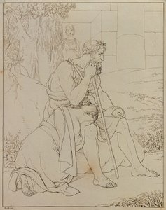 Edipo y Antígona de Johann Peter Krafft