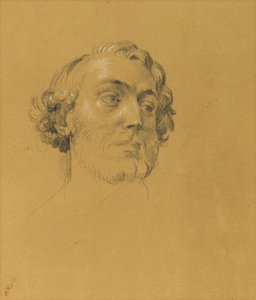 estudio de retrato de Johann Peter Krafft