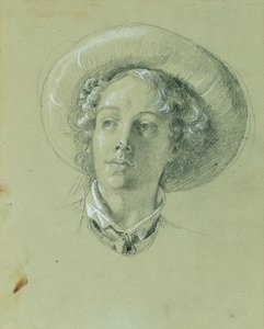 Estudio para "Hermann y Dorothea en la viña" de Johann Peter Krafft