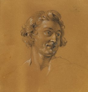 Estudio para "Rüdiger y Angelika" de Johann Peter Krafft