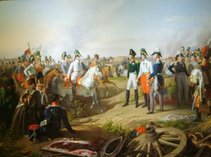 Declaración de victoria tras la batalla de Leipzig, 1813 de Johann Peter Krafft
