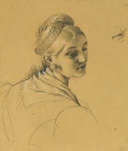 Estudio Femenino sobre la "Entrada después de la Paz de París" de Johann Peter Krafft