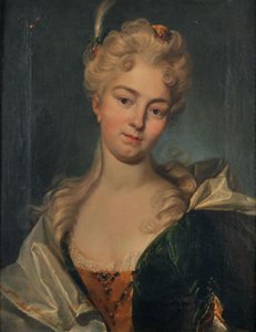 Alemán: Retrato de Anna Veronika Gross (1684-1733).