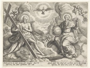 La Santísima Trinidad en las Nubes de Johann Sadeler (I)