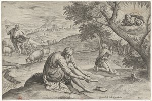 Dios se aparece a Moisés en la zarza ardiente Historia de Moisés antes del Éxodo (título de la serie) Historia plagarum en Aegijpto (título de la serie)