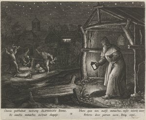 San Alfego de Canterbury como ermitaño La vida virtuosa de los ermitaños (título de la serie) Trophaeum vitae solitariae (título de la serie)