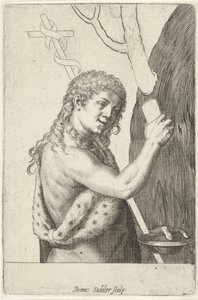 Juan el Bautista de niño de Johann Sadeler (I)