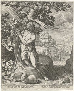 Juan el Bautista en el desierto