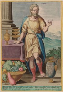 Aser, c. 1585 de Johann Sadeler I