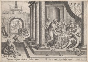 La plaga de las ranas, c. 1585