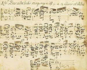 Preludio coral de órgano. Del librito de órgano de Johann Sebastian Bach