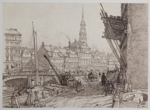En Steinwerder 21-05-1882 de Johann Theobald Riefesell