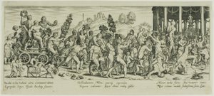 El triunfo de Baco de Johann Theodor de Bry