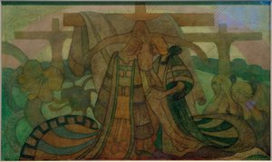 Descendimiento de la cruz de Johan Thorn Prikker