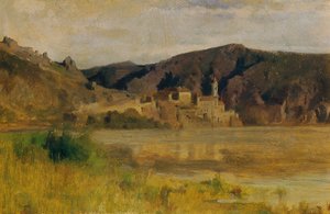 Vista de Dürnstein de Johann  Till der Jüngere