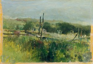 Prado con valla