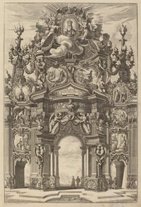 Arco Triunfal para Enrique II de Johann Ulrich Kraus, after Peter Schubert von Ehrenberg