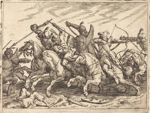 Caprichos de varias batallas de Johann Wilhelm Baur