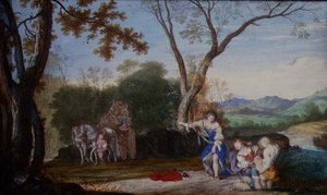 El Rapto de Rinaldo de Johann Wilhelm Baur