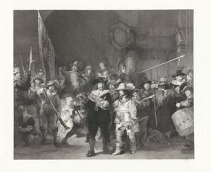 El cabo del Capitán Frans Banninck Cocq y el Teniente Willem van Ruytenburch, conocido como la 