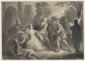 Asesinato de Alida van Poelgeest, 1392 de Johann Wilhelm Kaiser (I)