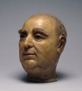 Cabeza de Friedrick II, Landgrave de Hesse-Kassel, 1786 de Johann Wilhelm Kirchner
