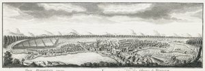 Vista de las fábricas de Nevyansk, ca 1735