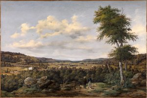 Paisaje en Bélgica de Johann Wilhelm Schirmer