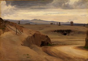 Vista de la Campaña Romana de Johann Wilhelm Schirmer