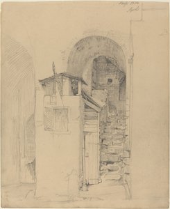 Escaleras en ruinas en Neuss