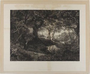 El gran paisaje italiano de Johann Wilhelm Schirmer