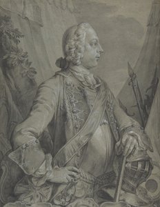 Retrato del Emperador José II como comandante militar, principios a mediados del siglo XVIII