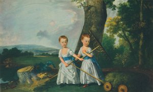 Vestido Infantil: Los Niños Blunt, c.1767 de Johan Joseph Zoffany