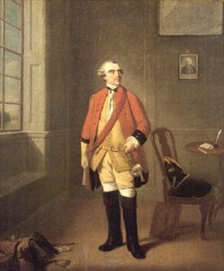 Cornet North Ludlow Bernard, segundo esposo de Mary Fitzwilliam, condesa de Pembroke (m.1769) de Johann Zoffany