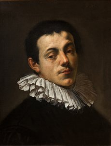 Retrato del pintor Joseph Heintz, 1584-85 de Johann or Hans von Aachen