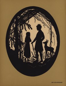 Die Gansemagd (litografía) de Johanna Beckmann