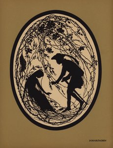 Roseta de espinas (litografía) de Johanna Beckmann