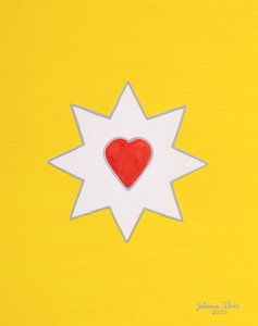 La estrella del amor que alegra el corazón - imagen sin cita de Johanna Thier