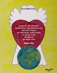 Corazón amor ángel