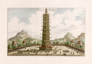La Torre de Porcelana de Johannes (after) Nieuhof