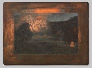Paisaje con rebaño de ovejas de Johannes Arnoldus Boland (signed by artist)