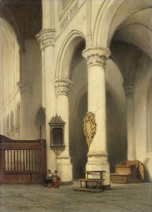 Interior de la iglesia de Johannes Bosboom