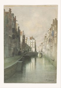 Rotterdam (título en el objeto) de Johannes Christiaan Karel Klinkenberg (signed by artist)