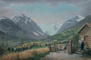 Glaciar Boeyum, Krondalen de Johannes Flintoe