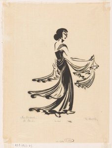 De dans (título original del objeto)
Javaansche danseres (título original de la serie en el objeto)